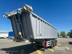 STAS Semitrailer Tipper Alu-square sided body 