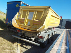 TECNOKAR Semitrailer Tipper Steel half pipe body 27m³ 