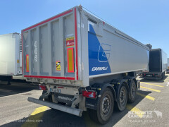 ANDERE Semitrailer Tipper Steel half pipe body 