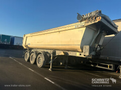 Schmitz Cargobull Semitrailer Tipper Steel half pipe body 