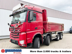 Mercedes Benz Arocs 3263 8x4/4, Retarder, Stahlmulde ca.14m³, 