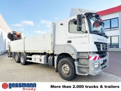 Mercedes Benz Axor 2536/43 L 6x2 mit Heckkran Palfinger PK 