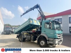 Mercedes Benz Axor 1829 K 4x2 mit Kran Hiab XS 122BS-3 HiDuo 