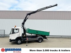 Mercedes Benz Atego 918 KK 4x2, 2x AHK, Kran Fassi F65 