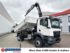 MAN TGM 18.320 4x4 BB CH mit Kran Hiab X-Hiduo 