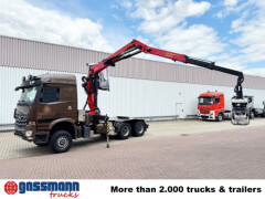 Mercedes Benz Arocs 3351 LS 6x6, Grounder, MirrorCam, Navi, 