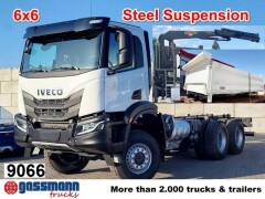 Iveco T-Way 360 6x6, Kran 12-21m/t 