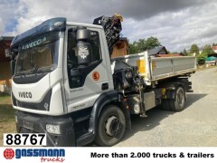 Iveco EuroCargo ML160E28 4x2 mit Kran Hiab XS099E-3 