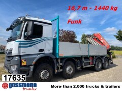 Mercedes Benz Arocs 4151 K 8x4, Fassi Heckkran F 365 RA. 2.26 