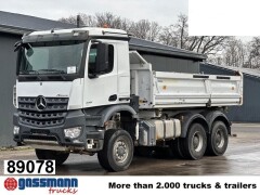 Mercedes Benz Arocs 3351 AK 6x6, Grounder, Bordmatik 