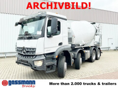 Mercedes Benz Arocs 3240 8x4, Abroller VDL SK-25-5700 