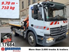 Mercedes Benz Atego 1223 K 4x2, Kran Palfinger PK9002EH, Funk 