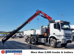 Mercedes Benz Arocs 3348 K 6x4, Kran Fassi F255A.2.24, 