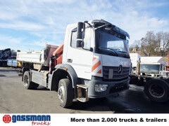 Mercedes Benz Atego 1627 AK 4x4 mit Kran Palfinger PK8501-K 