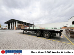 Schwarzmüller 2-A-Plateauauflieger, Nachlaufachse, J-Serie 