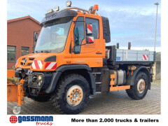 Unimog U 527 4x4, Kommunalhydraulik, Frontzapfwelle, 