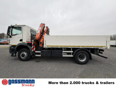 MAN TGM 18.320 4x4 BB, Kran Atlas AK 165.2E-A2, Funk 