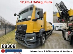 MAN TGS 26.430 6x2-2 BL, Liftachse, Heckkran Fassi 