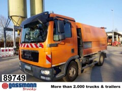 MAN TGL 12.220 4X2 BL, EEV, Kehrmaschine FAUN Viajet 