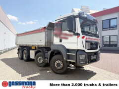 MAN TGS 35.440 8X4 BB, Navi, Meiller Bordmatik 
