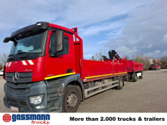 Mercedes Benz Antos 1830 L 4x2, Kran HIAB 122 B-3 HIDUO, Funk 
