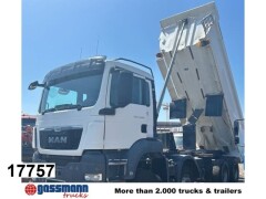 MAN TGS 41.400 8X8 BB, Stahlmulde ca. 19m³ 