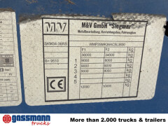 Andere SKM 34-36 RS, Liftachse, Stahlmulde ca. 53m³ 