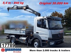 Mercedes Benz Atego 3 1018 K 4x2 Hiab Kran 055 2 x AHK 